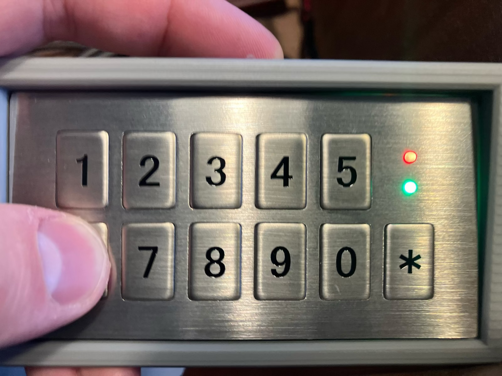 working-keypad